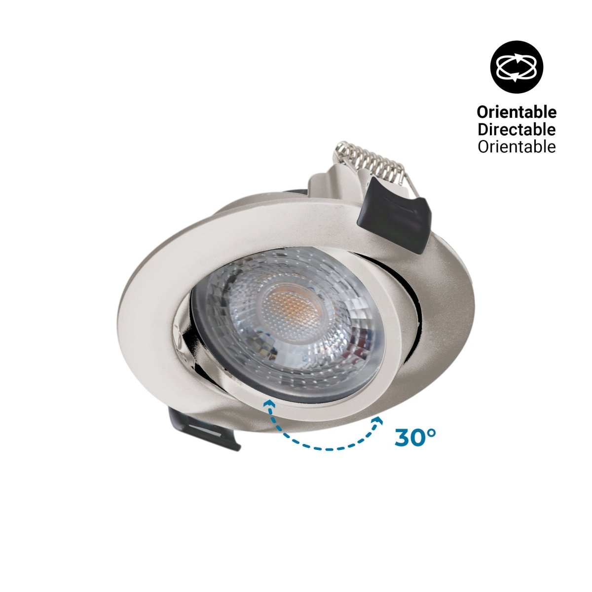 Downlight LED interior - 7W - CCT - DIMABLE TRIAC - 630lm - Corte Ø 70mm - IP20 - Barcelona Led-