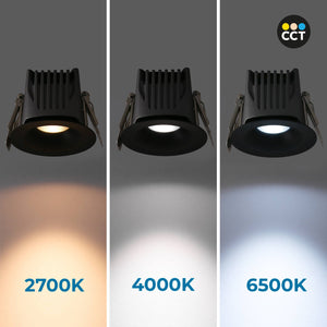 Downlight LED exterior 6W - CCT - Chip OSRAM - Driver PHILIPS - Corte Ø 55mm - IP54 (28)