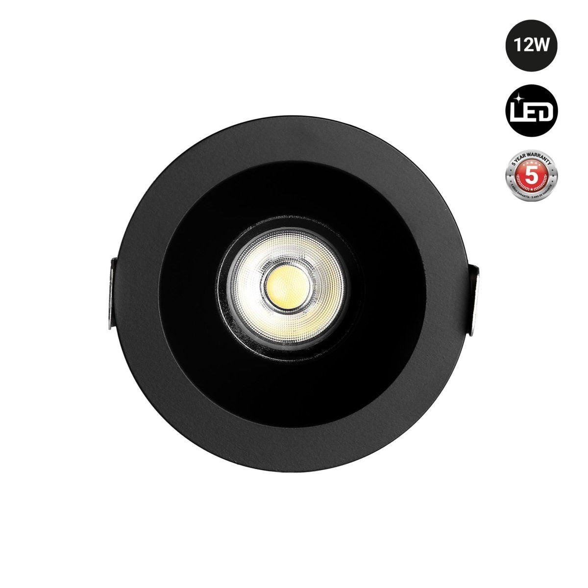 Downlight LED exterior 12W - CCT - Chip OSRAM - Driver PHILIPS - Corte Ø 75mm - IP54 - Barcelona Led-