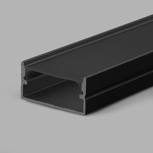 Perfil tira LED superficie - 10x30mm - Con difusor - 2 metros (2)