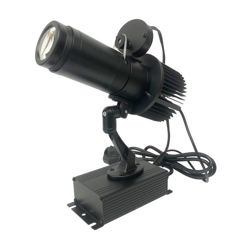 Proyector de logos LED GOBO 50W rotativo interior - Óptica 20° - IP20 (2)