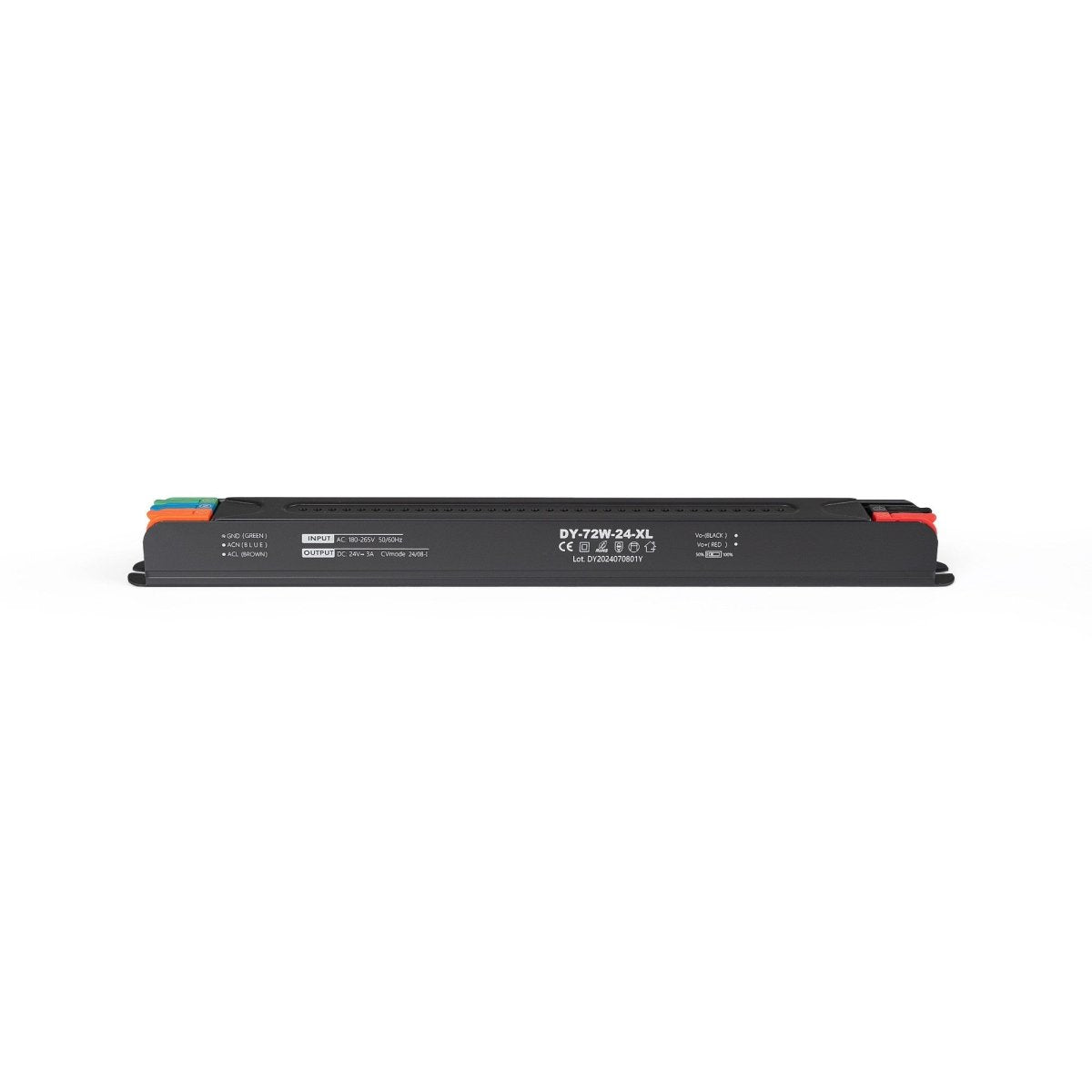Fuente de alimentación Slim 72W 24V - 3A - Alta eficiencia - IP20 - Barcelona Led-Material eléctrico