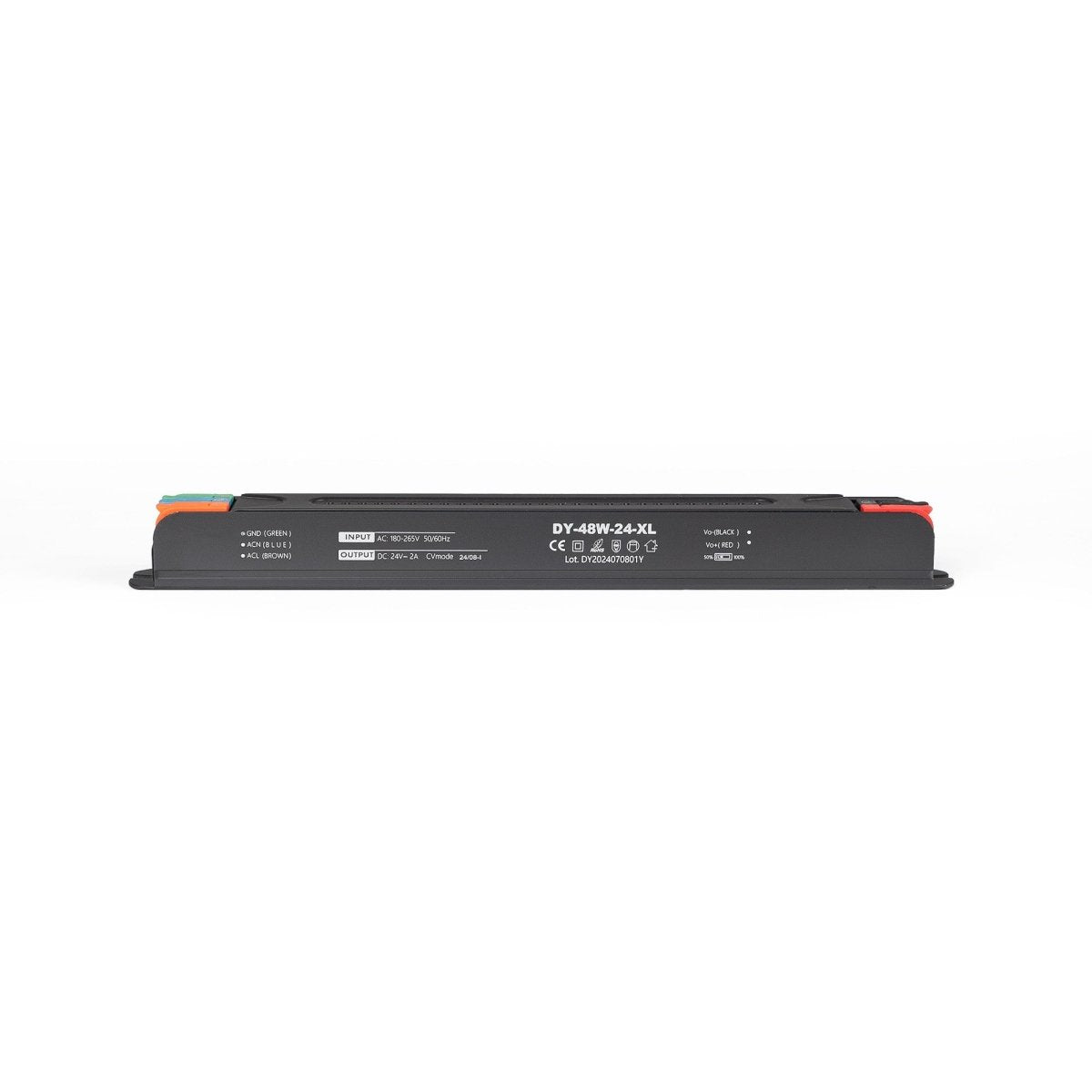 Fuente de alimentación Slim 48W 24V - 2A - Alta eficiencia - IP20 - Barcelona Led-Material eléctrico