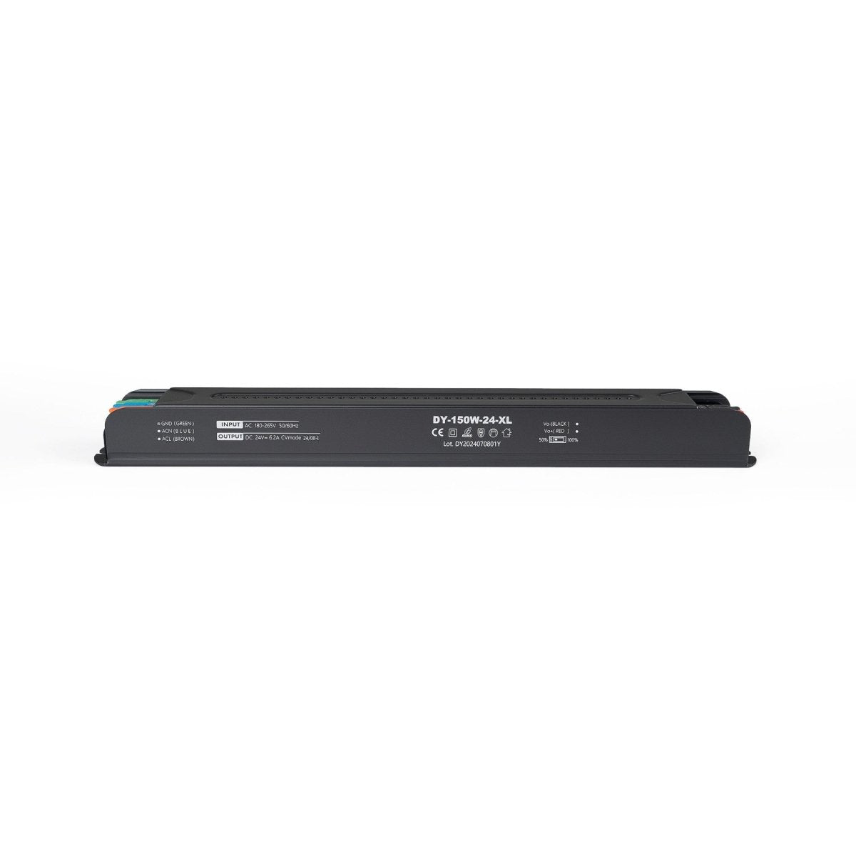 Fuente de alimentación Slim 150W 24V - 6A - Alta eficiencia - IP20 - Barcelona Led-Material eléctrico