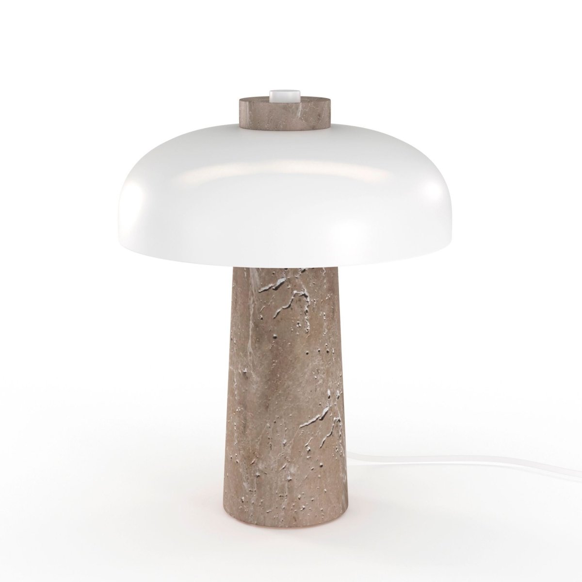 Lámpara de mesa diseño "CEP" - Base mármol - 2 x G9 - Barcelona Led-Decoración