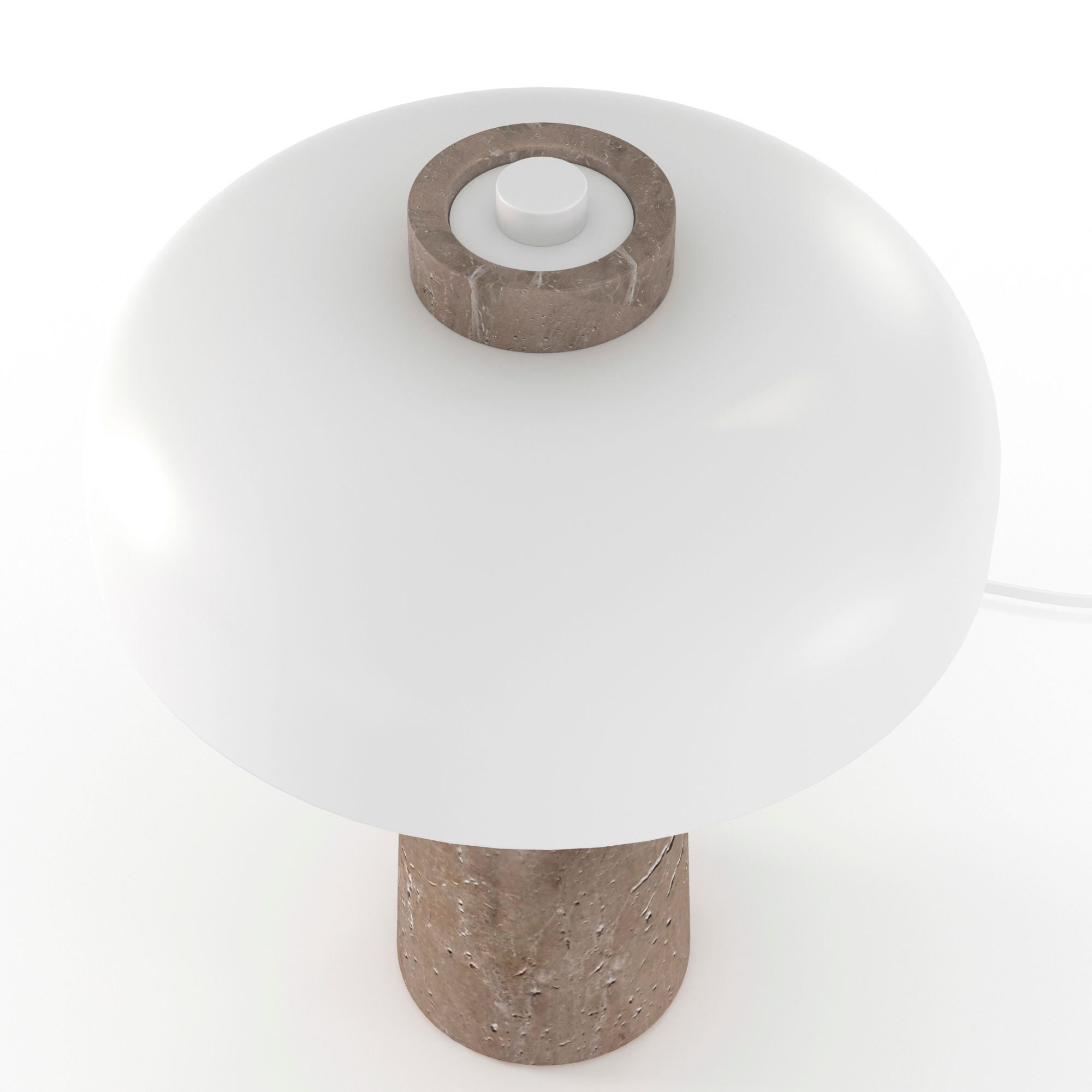 Lámpara de mesa diseño "CEP" - Base mármol - 2 x G9 (15)