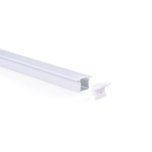 Perfil tira LED empotrable - 25x14mm - Kit completo - 1 metro (10)