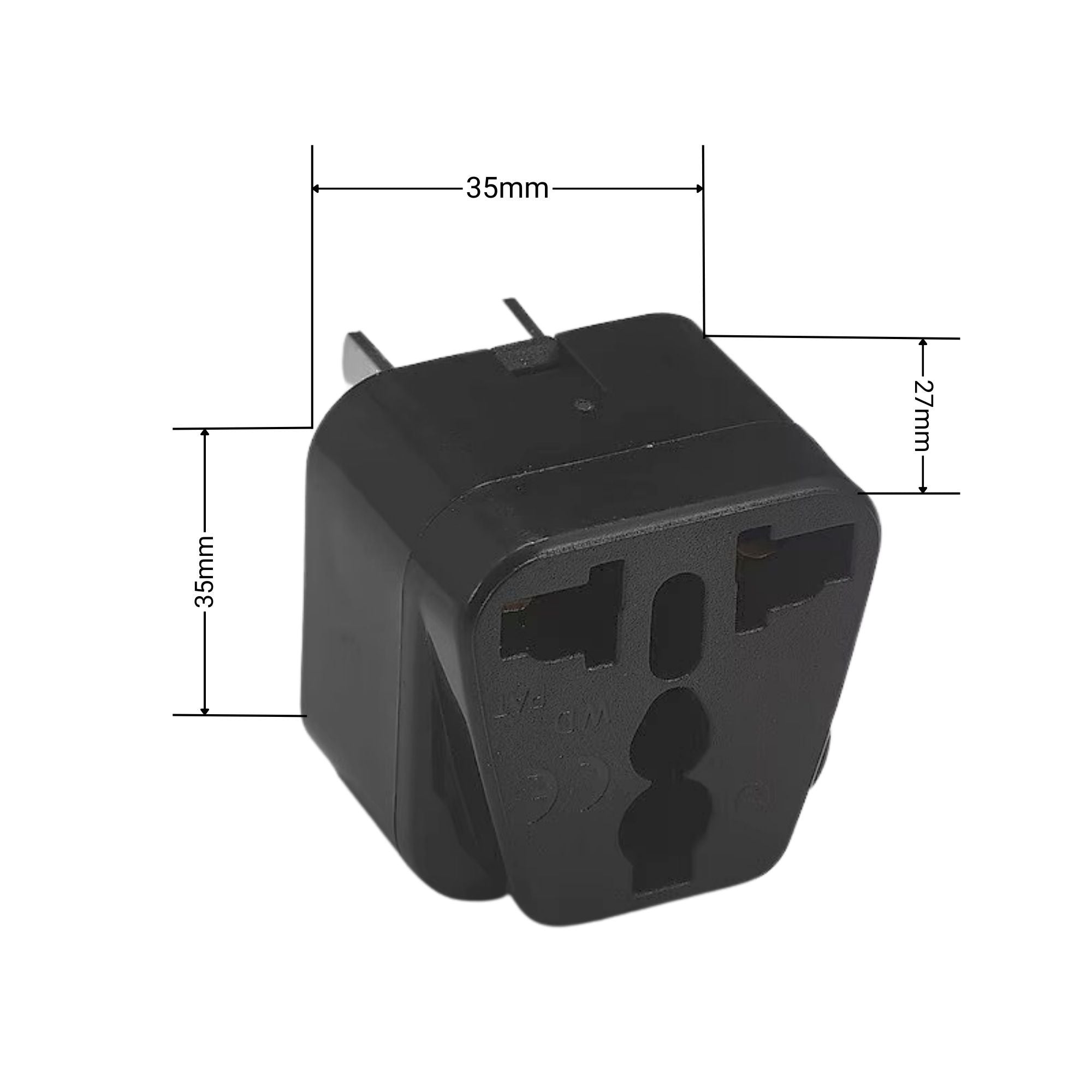 Adaptador de viaje Europa a Reino Unido - Enchufe (2)