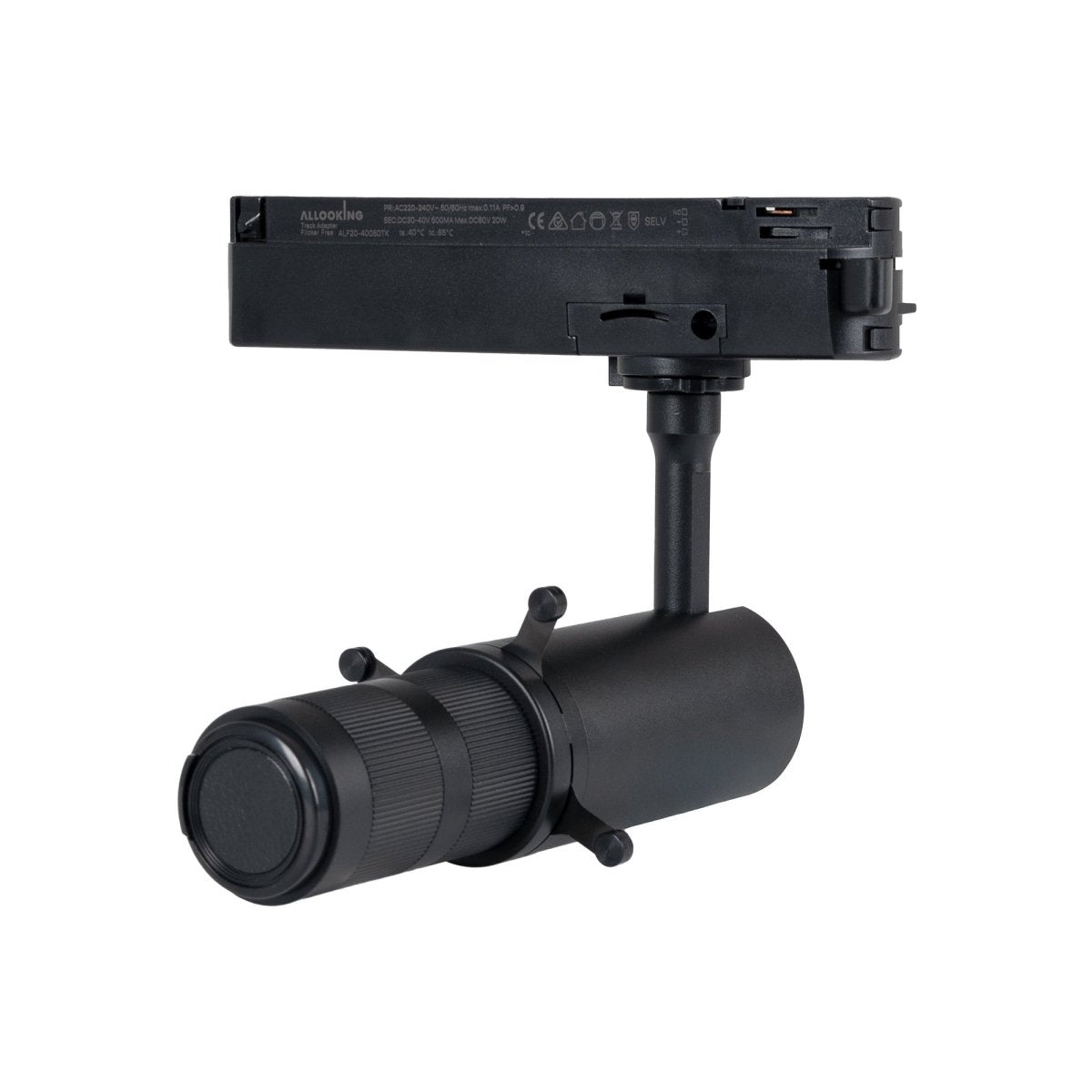 Proyector shapeable para carril monofásico - 10W - 20º-35 - Barcelona Led-