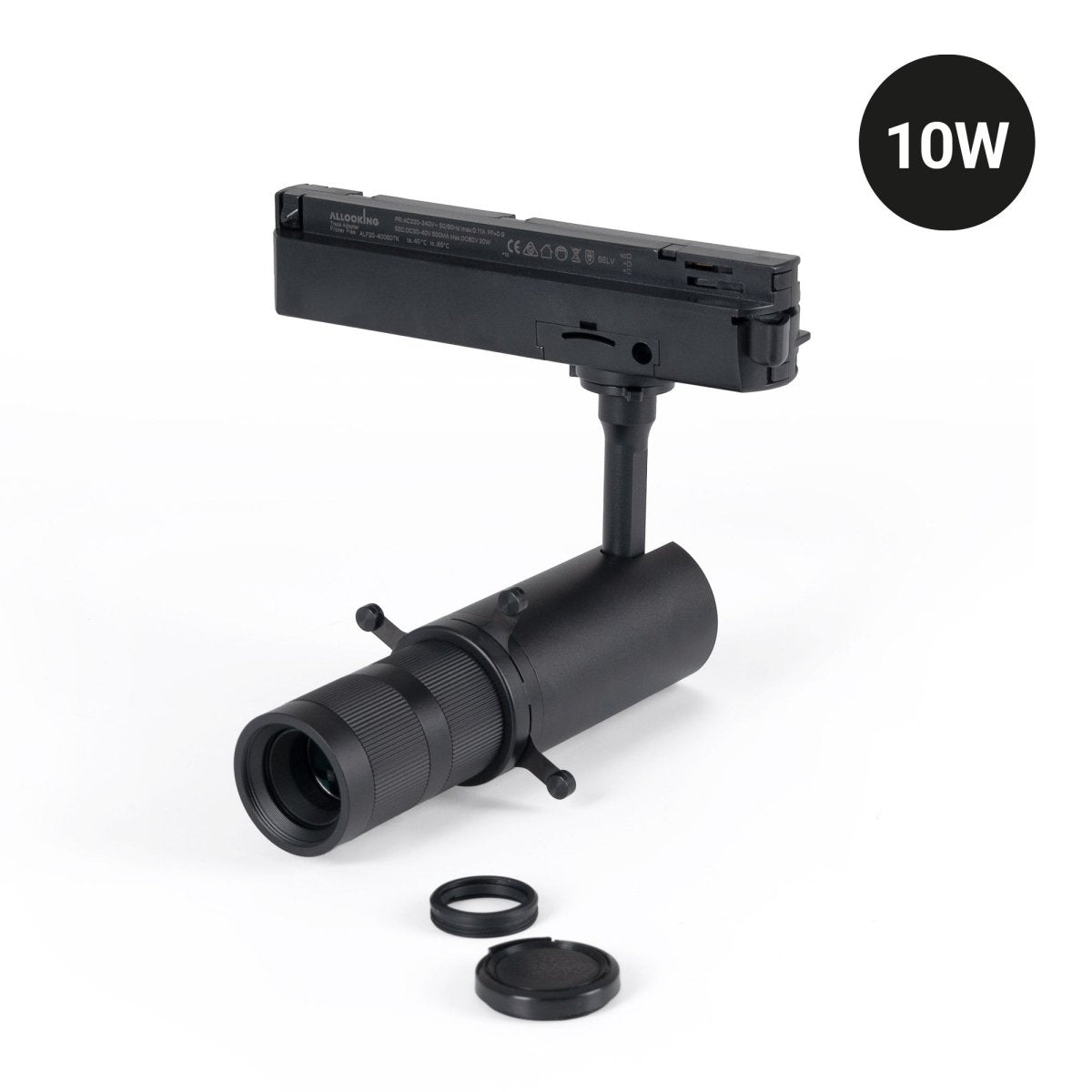 Proyector shapeable para carril monofásico - 10W - 20º-35 - Barcelona Led-
