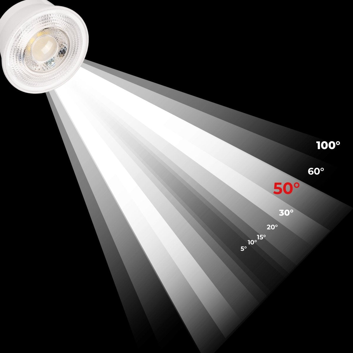 Módulo LED 5W para aro downlight MR16 - Diseño slim - 50º - 500lm - CRI 80 - Barcelona Led-