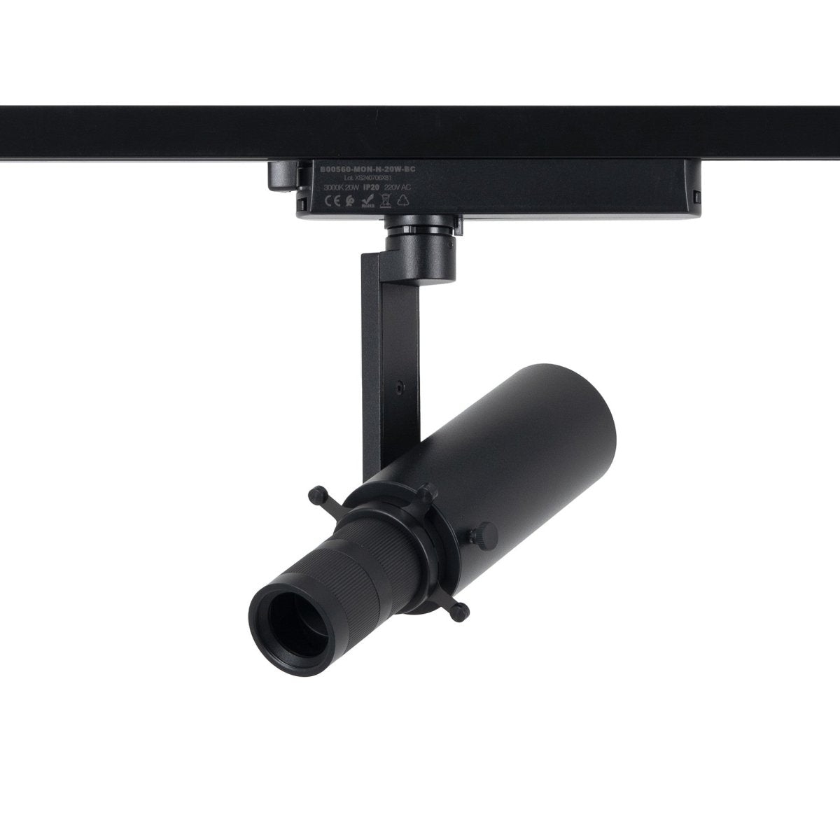 Proyector shapeable para carril monofásico - 20W - 20º-35 - Barcelona Led-
