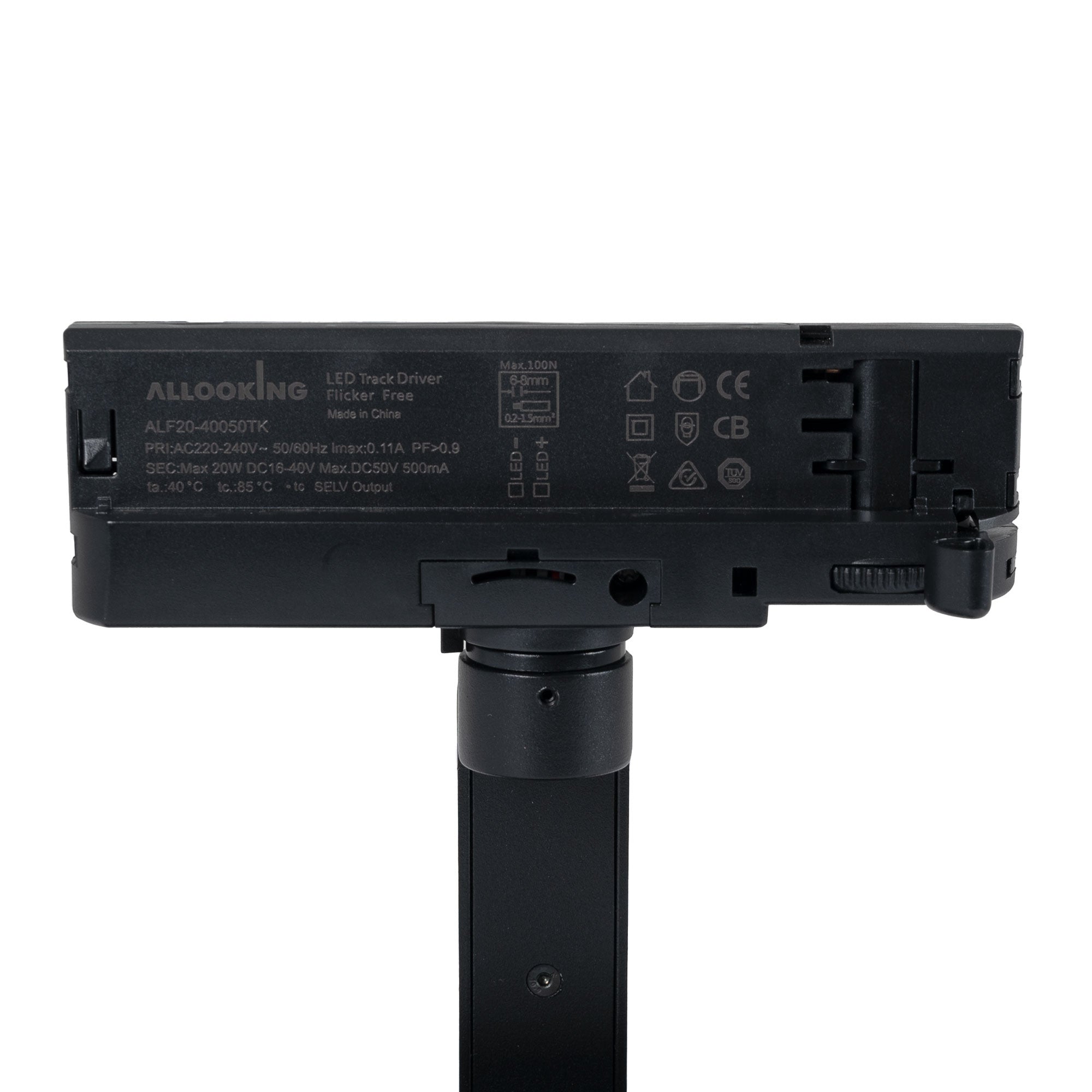 Proyector shapeable para carril trifásico - 20W - 20º - 35° (4)