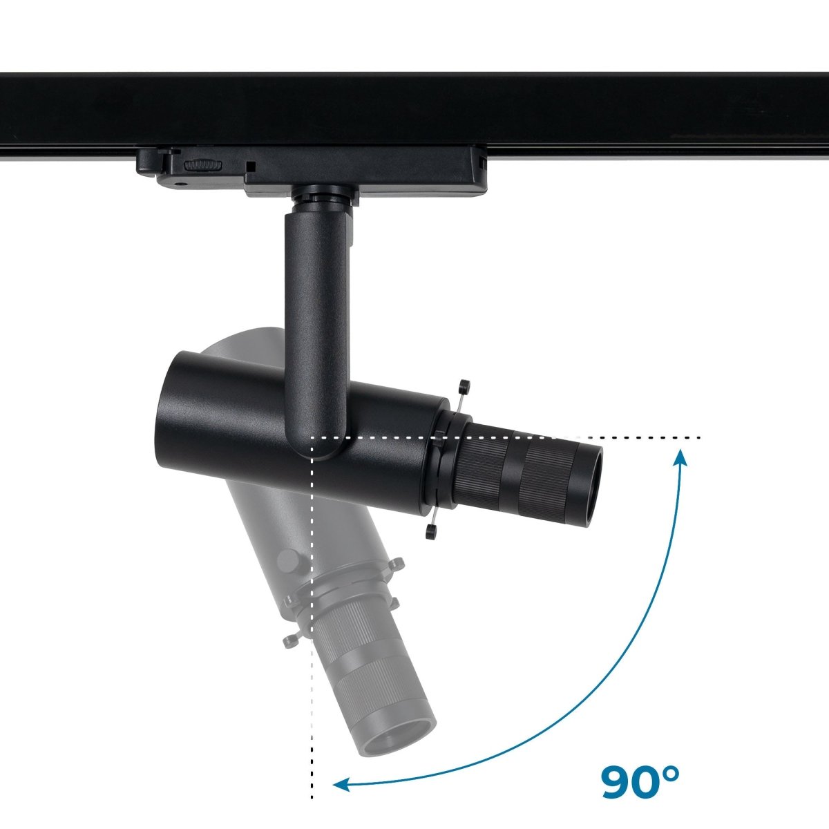 Proyector shapeable para carril trifásico - 20W - 20º - 35° - Barcelona Led-