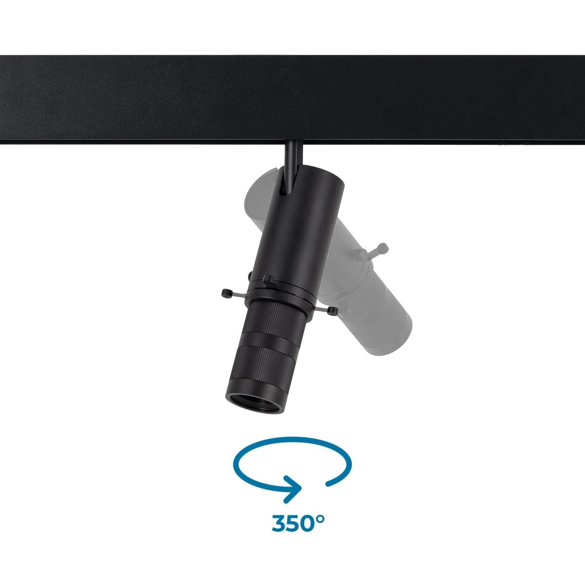 Proyector shapeable para carril magnético 48V - 10W - 20º-35º - Barcelona Led-