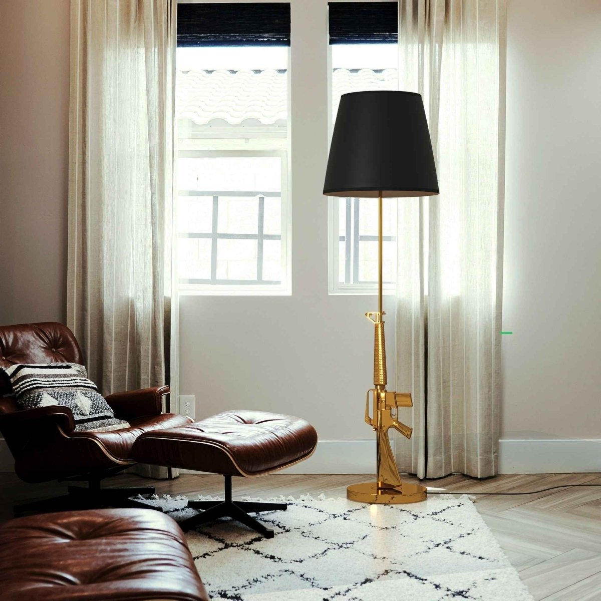 Lámpara de pie diseño "M16" - E27 - Barcelona Led-Decoración