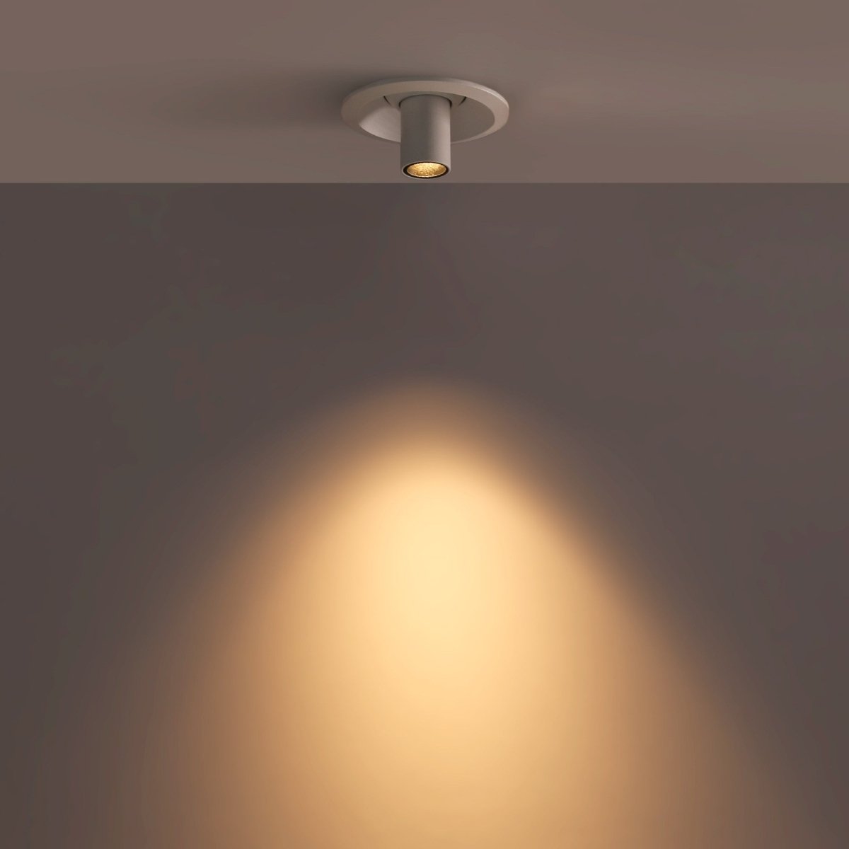 Foco de techo LED empotrable 3W - Extensible 120mm - Orientable - Chip OSRAM - 2700K - Barcelona Led-