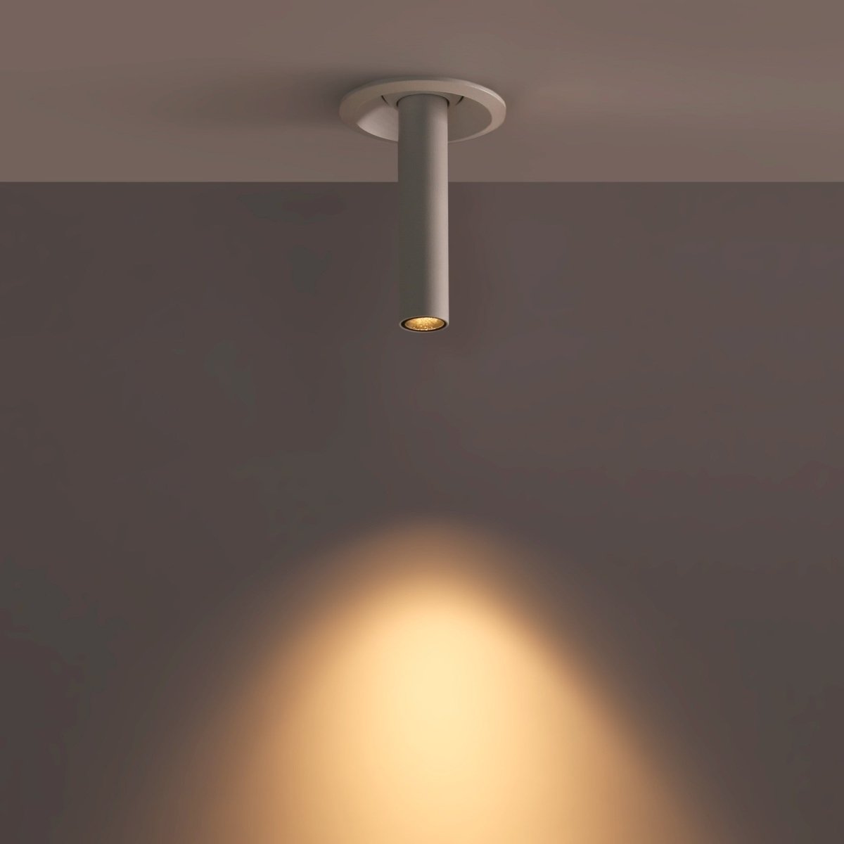 Foco de techo LED empotrable 3W - Extensible 120mm - Orientable - Chip OSRAM - 2700K - Barcelona Led-