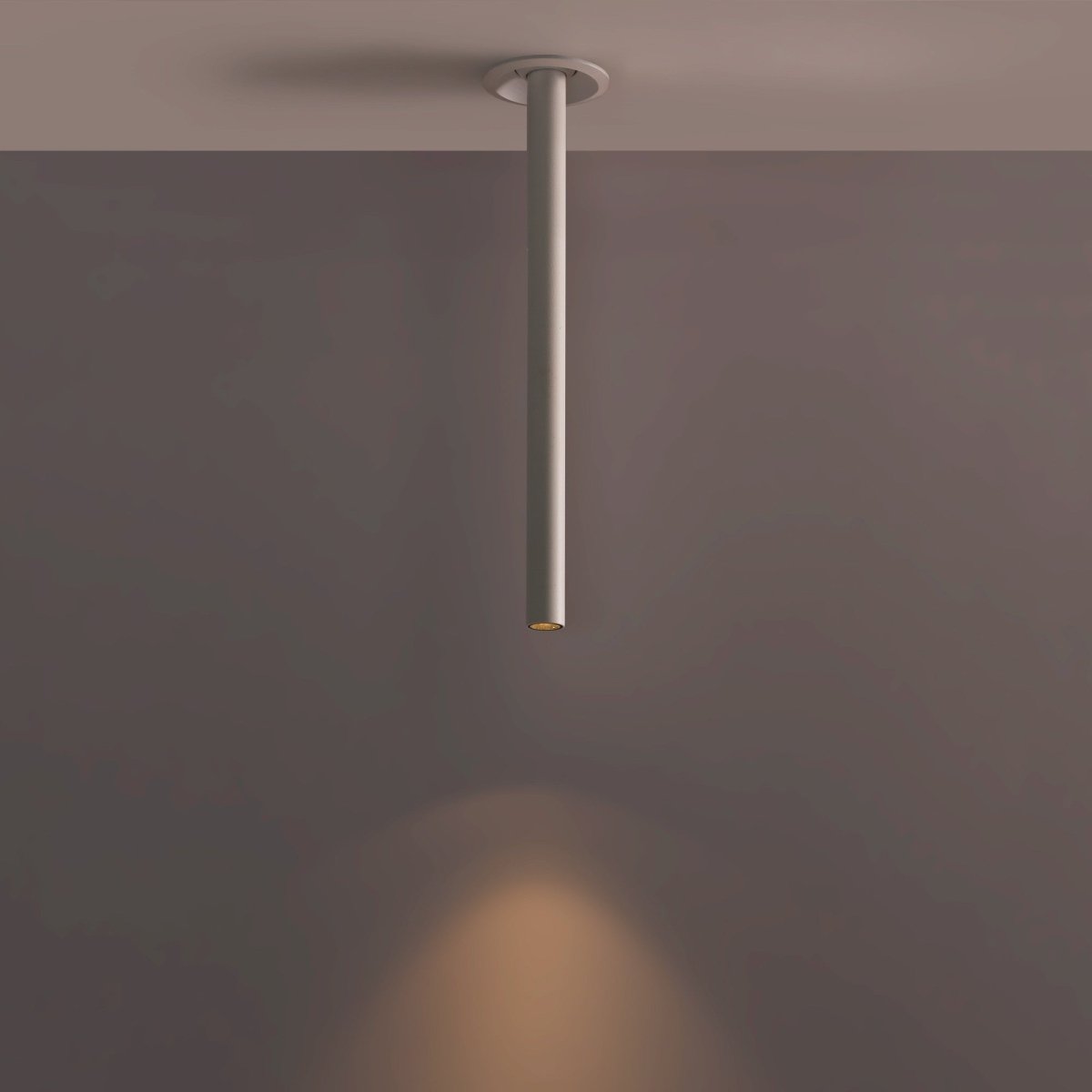 Foco de techo LED empotrable 3W - Extensible 300mm - Orientable - Chip OSRAM - 2700K - Barcelona Led-