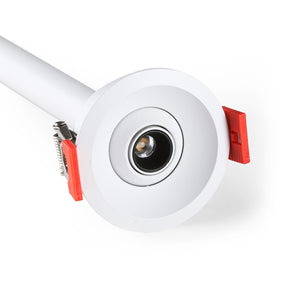 Foco de techo LED empotrable 3W - Extensible 500mm - Orientable - Chip OSRAM - 2700K (14)