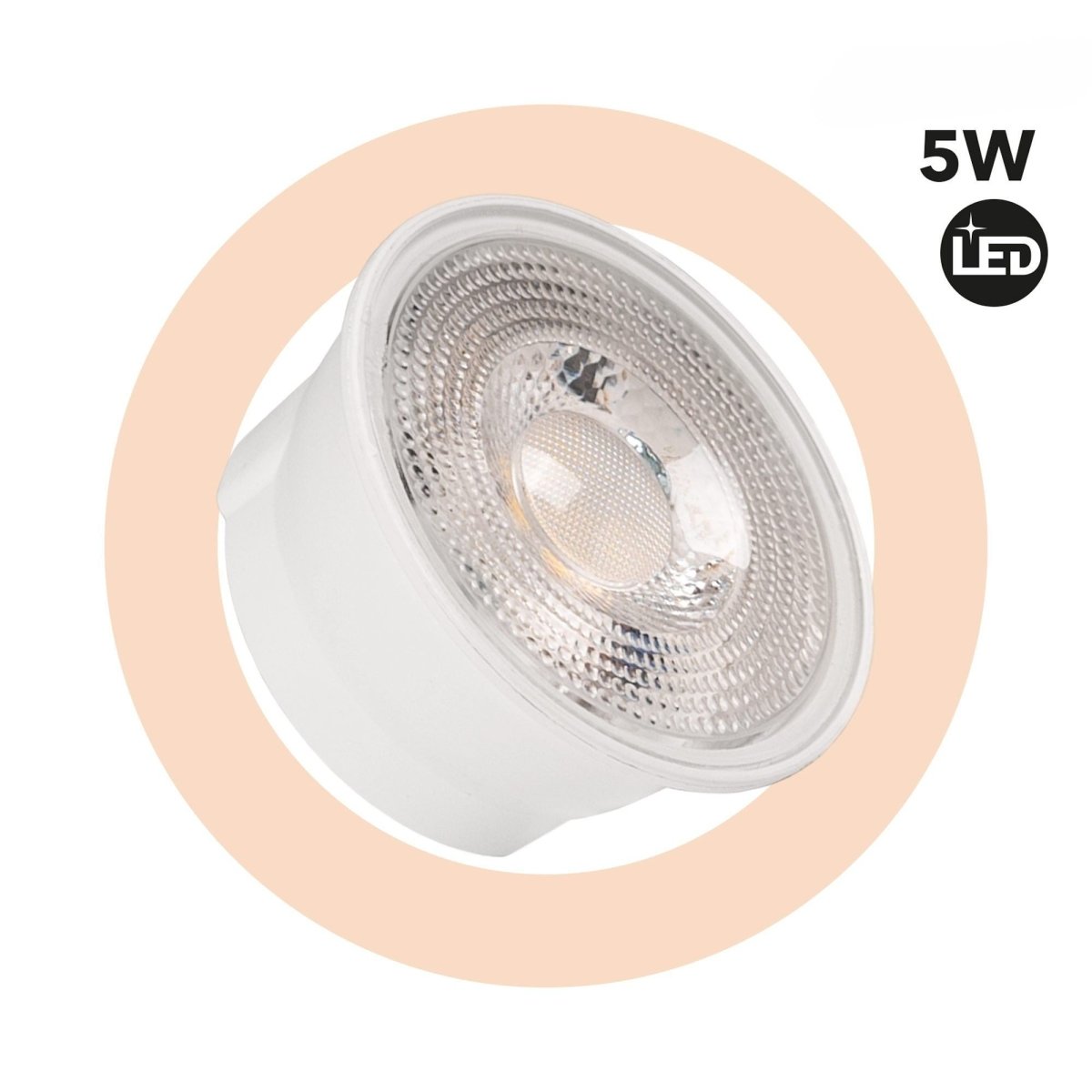 Módulo LED 5W para aro downlight MR16 - Diseño slim - 50º - 500lm - CRI 80 - Barcelona Led-