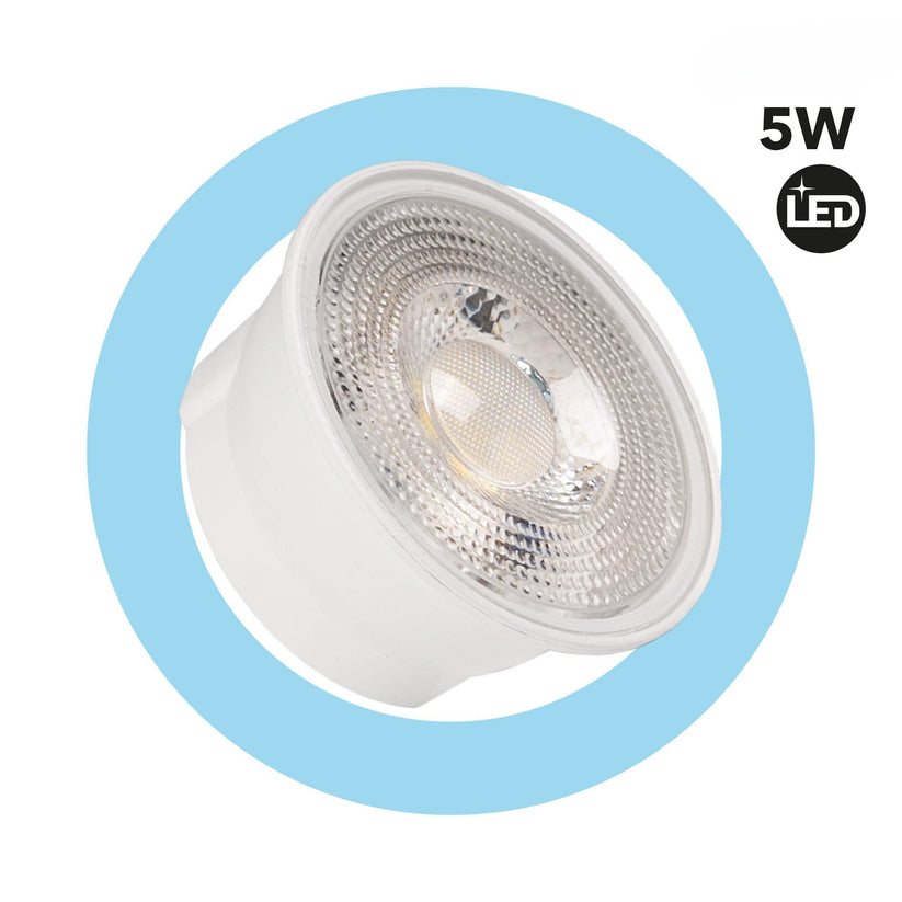 5W LED Module for MR16 Downlight Ring - Slim Design - 50º - 400lm - CRI ...