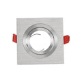 PREMIUM square tilting downlight for GU10 / MR16 2