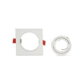 PREMIUM square tilting downlight for GU10 / MR16 4