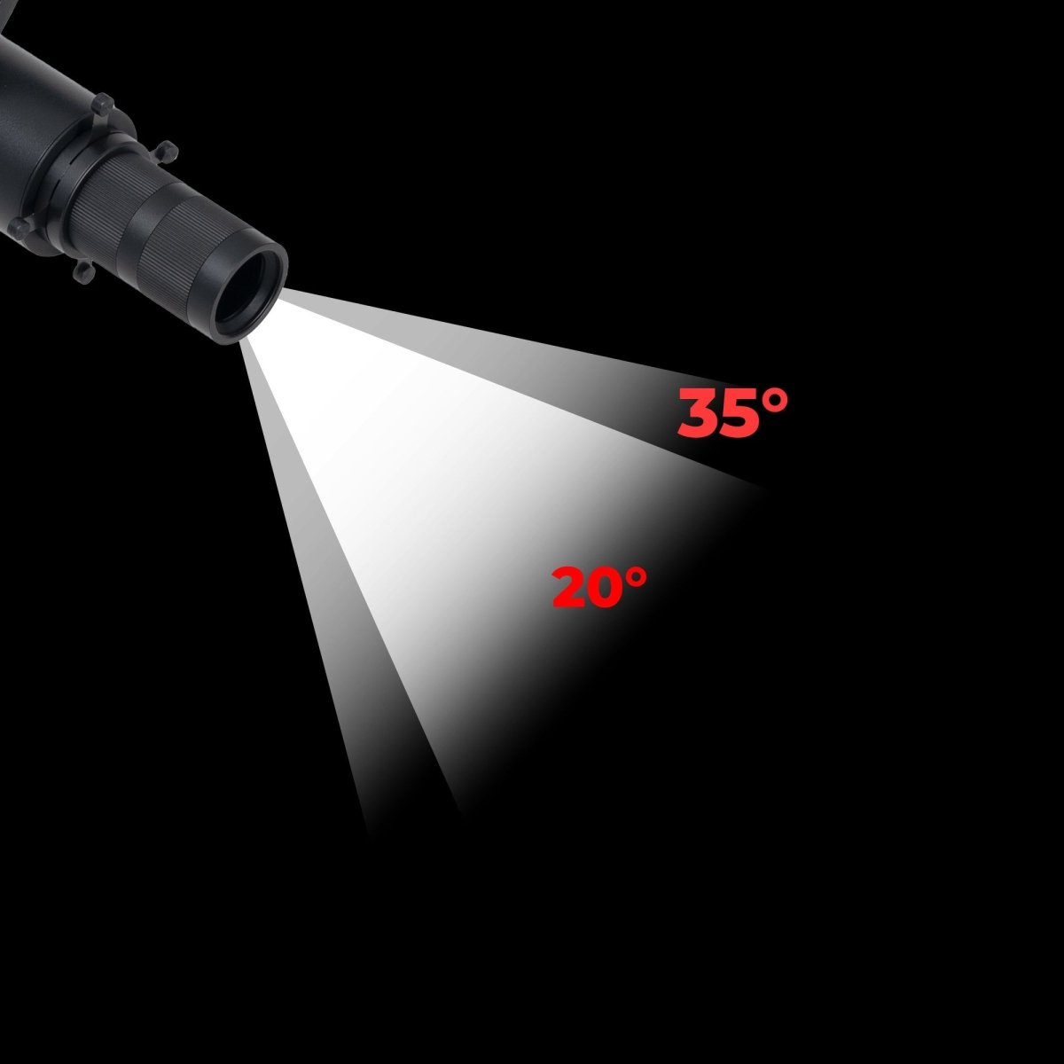Proyector shapeable para carril monofásico - 20W - 20º-35 - Barcelona Led-