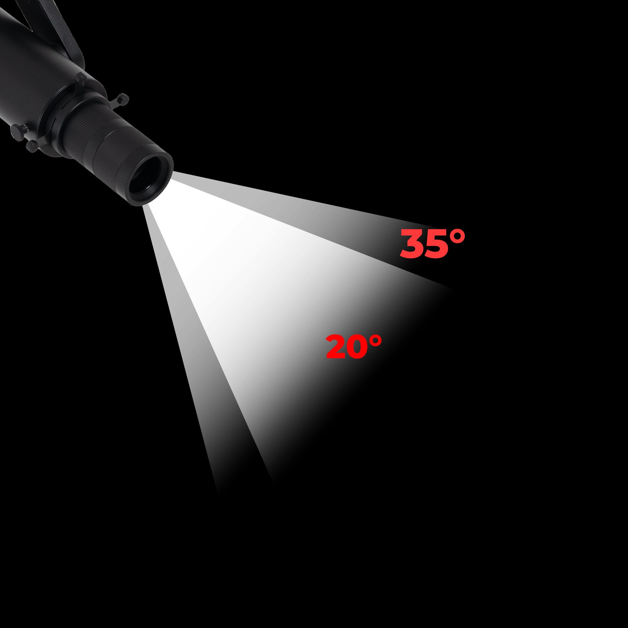 Proyector shapeable para carril magnético 48V - 20W - 20º-35º (6)