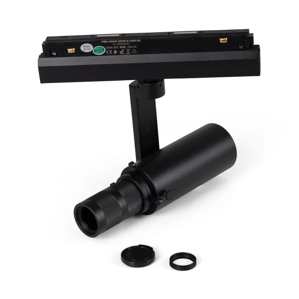 Proyector shapeable para carril magnético 48V - 20W - 20º-35º - Barcelona Led-