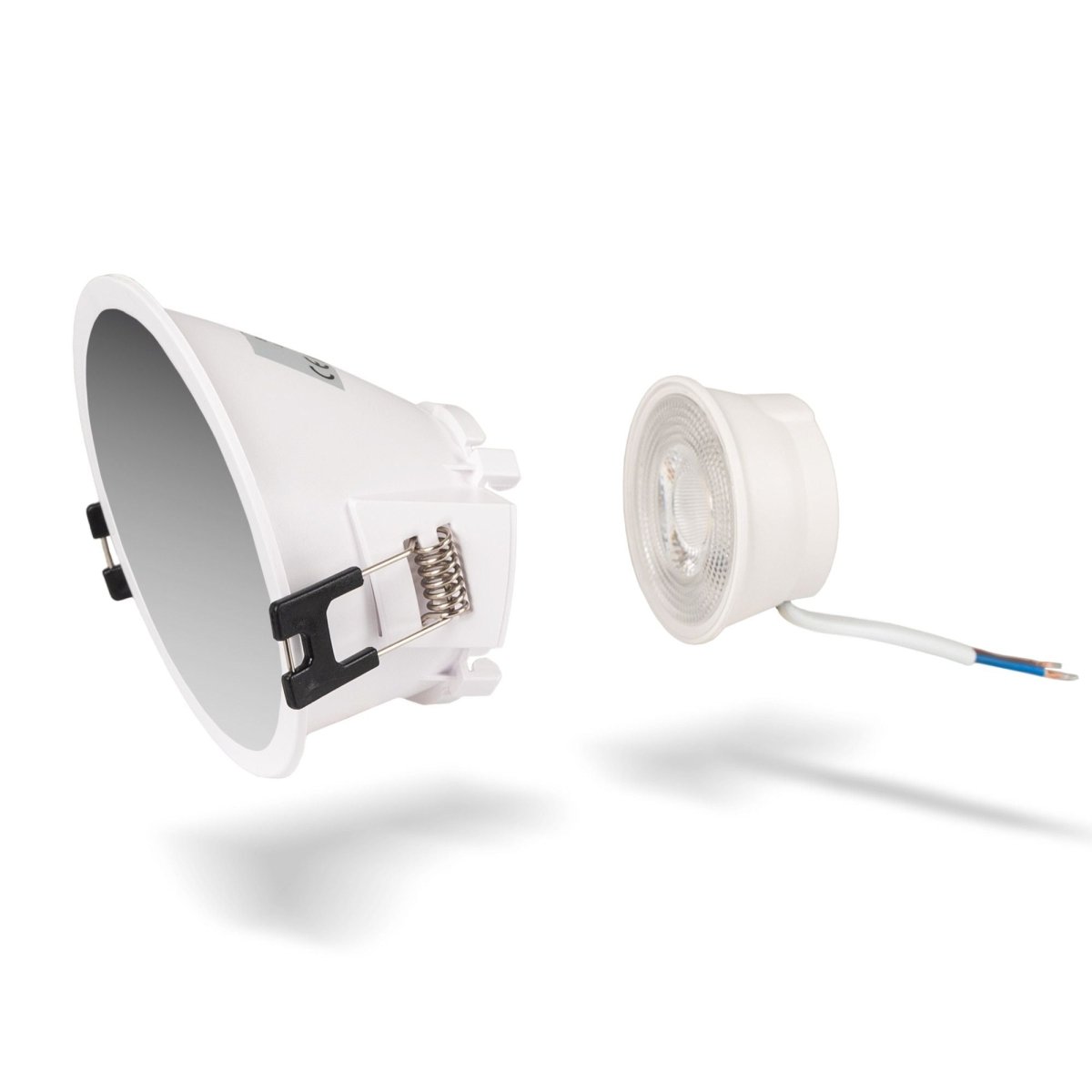 KIT Aro downlight asimétrico Ø93mm + Módulo LED MR16 5W - Barcelona Led-