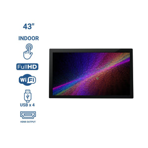 Display publicitario - Digital Kiosk 43" - Pantalla Táctil - Interior - Soporte de pared (13)