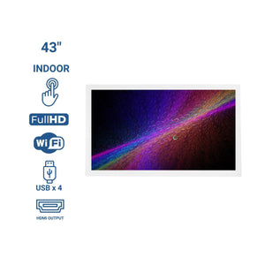 Display publicitario - Digital Kiosk 43" - Pantalla Táctil - Interior - Soporte de pared (14)