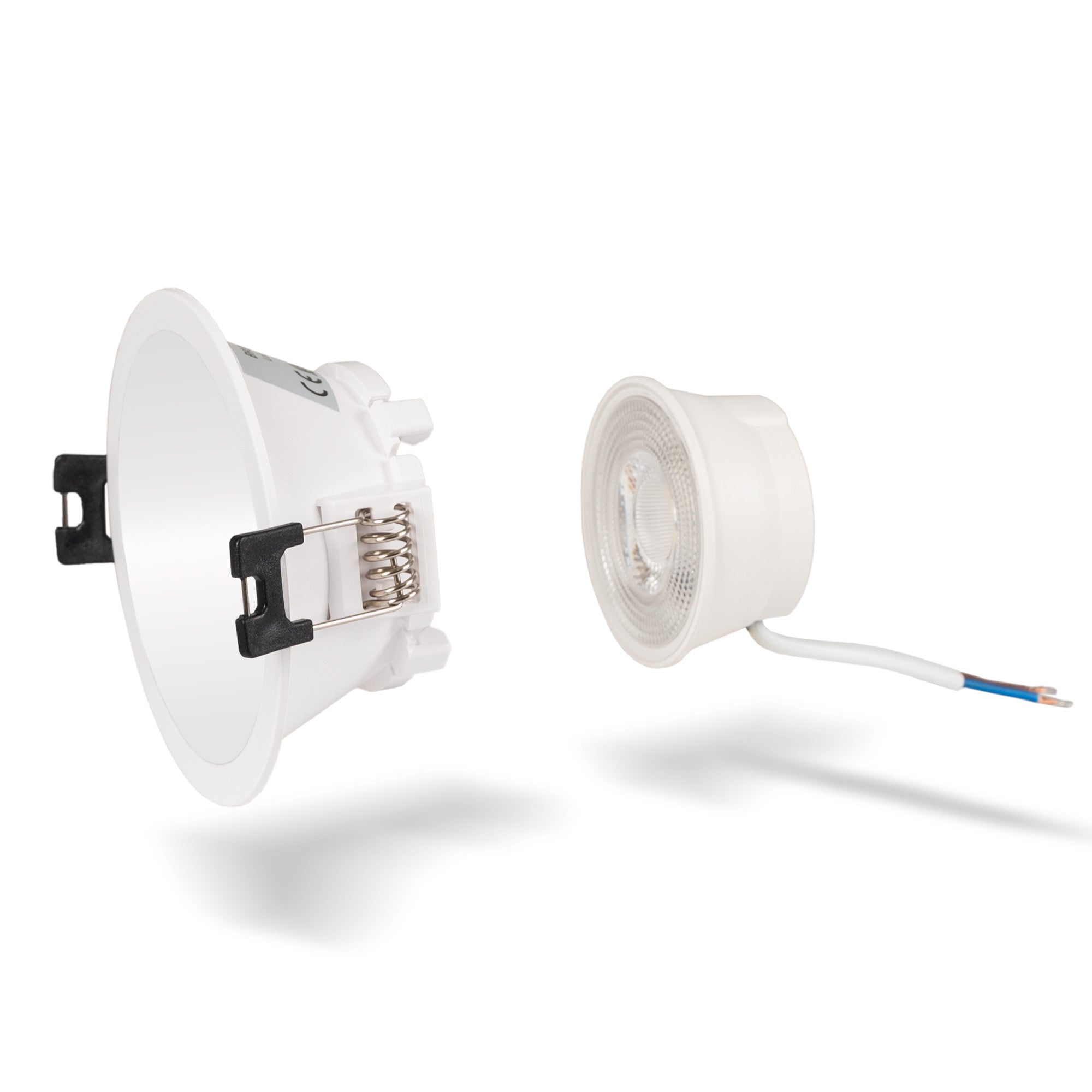 KIT Aro downlight redondo Ø85mm + Módulo LED MR16 5W (10)