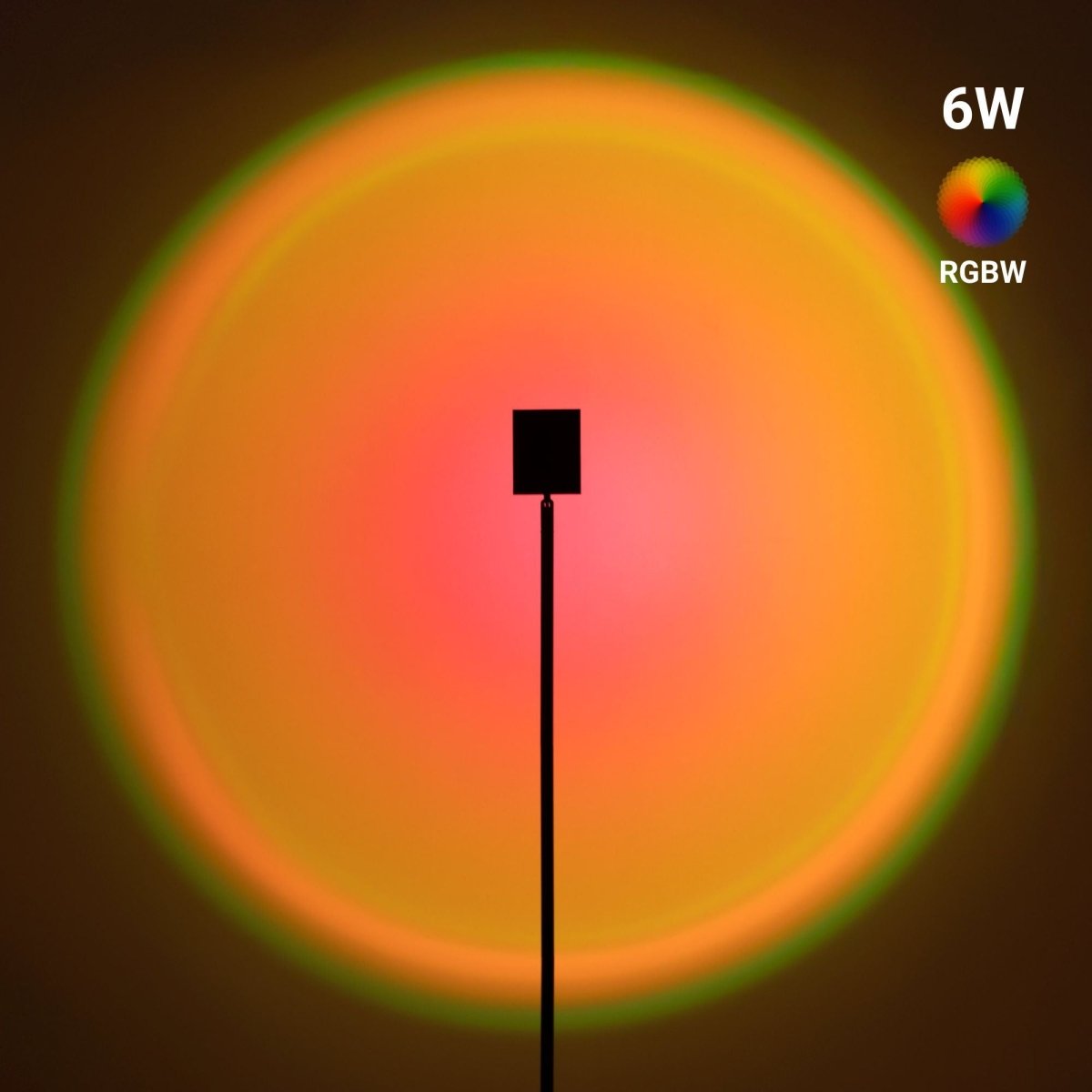 Lámpara de pie "PACK" 6W- RGBW - Sunset Lamp - Barcelona Led-Decoración