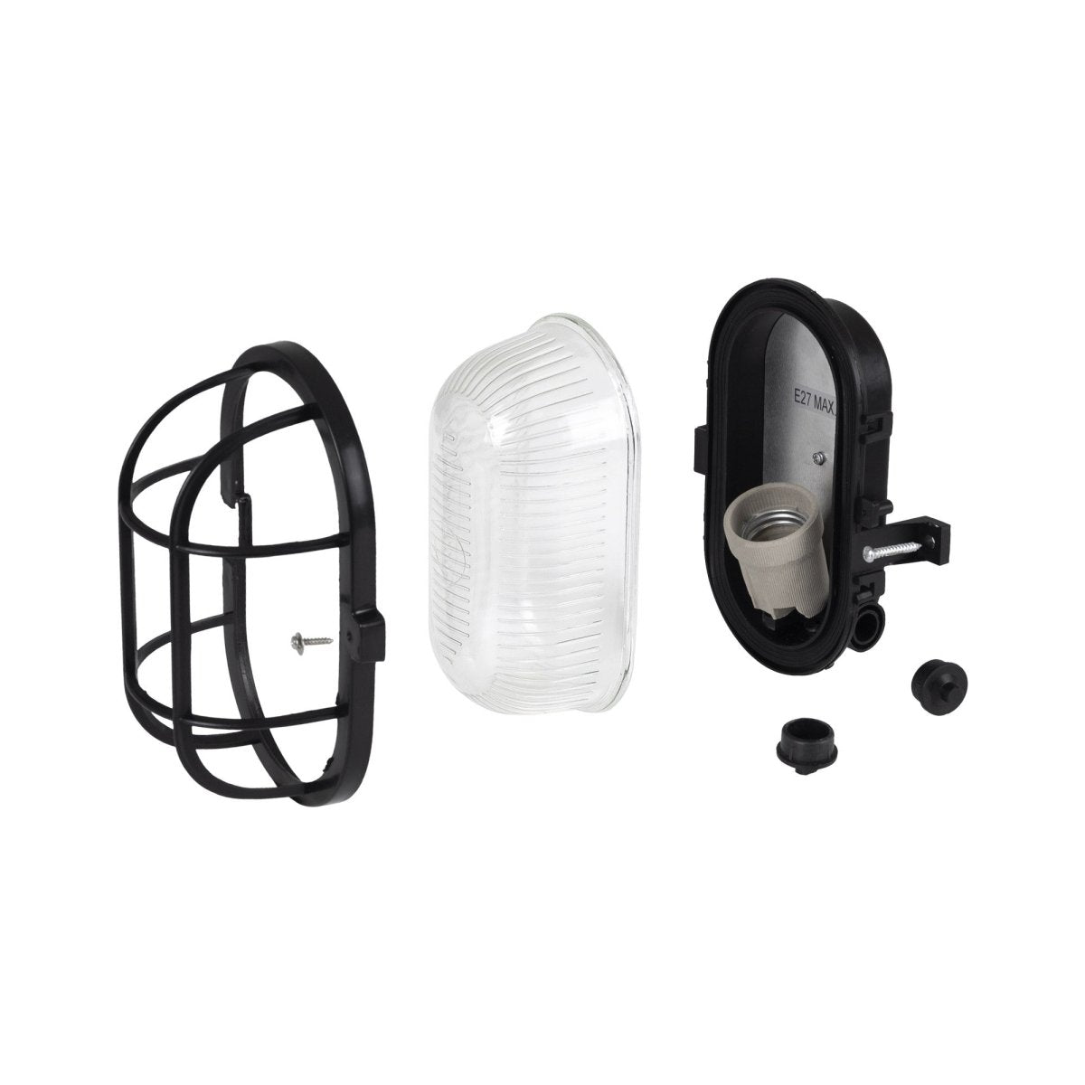 Aplique exterior tortuga de policarbonato - 1 x E27 - Barcelona Led-Decoración