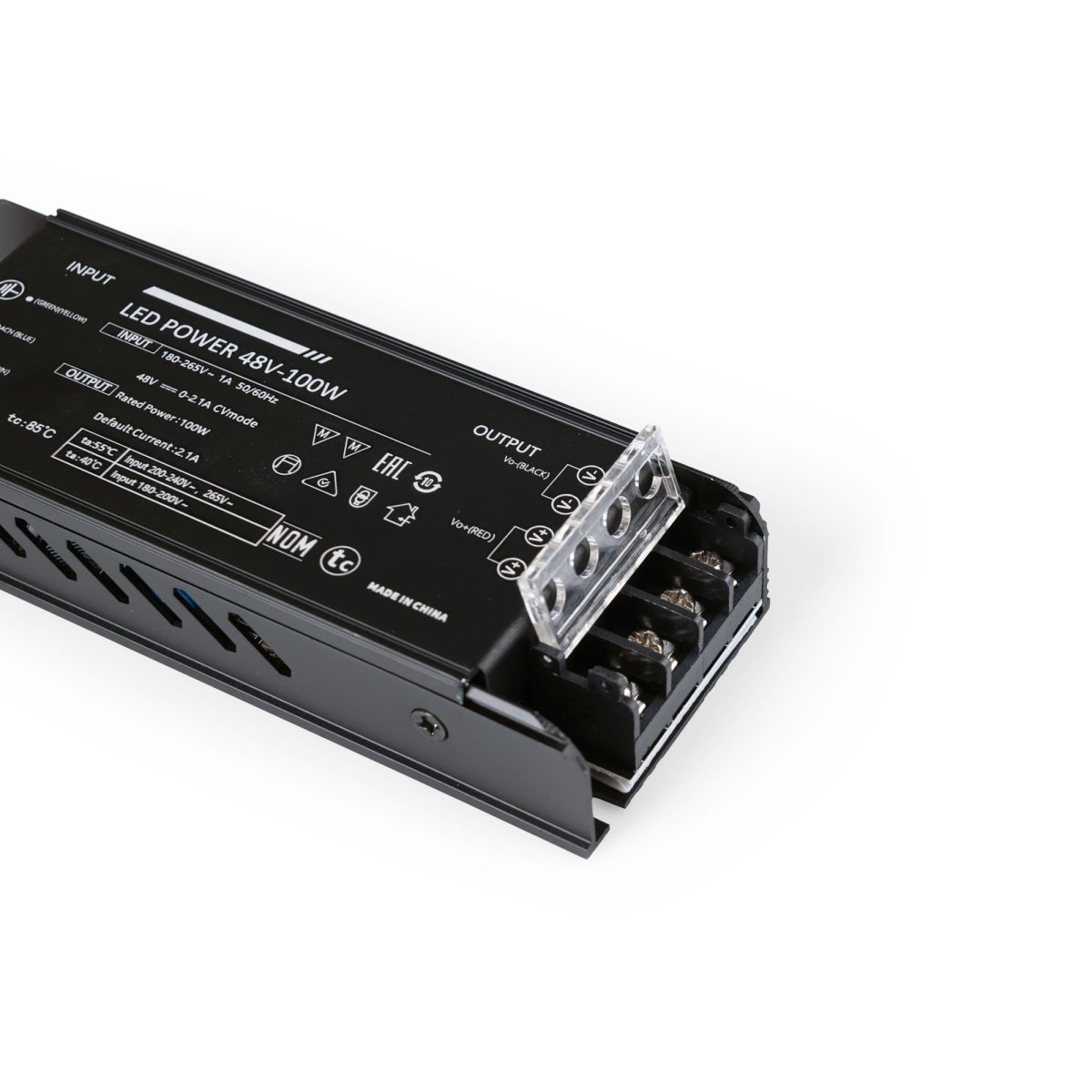 Fuente de alimentación 100W 48V - 2.1A - Alta eficiencia - IP20 - Barcelona Led-Material eléctrico