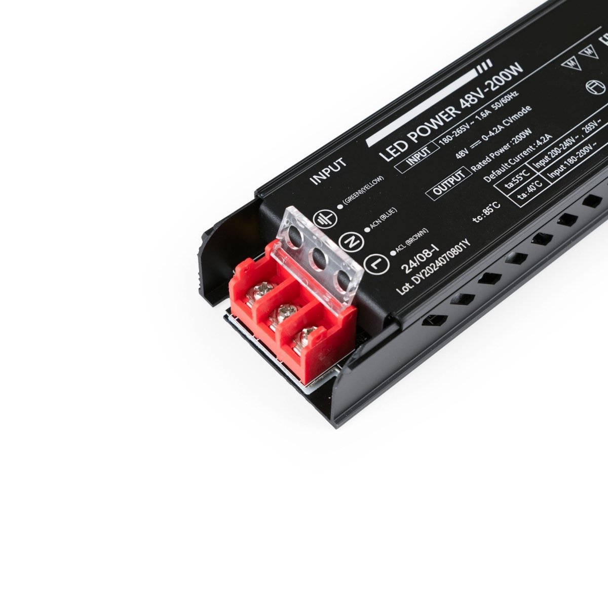 Fuente de alimentación 200W 48V - 4.1A - Alta eficiencia - IP20 - Barcelona Led-Material eléctrico