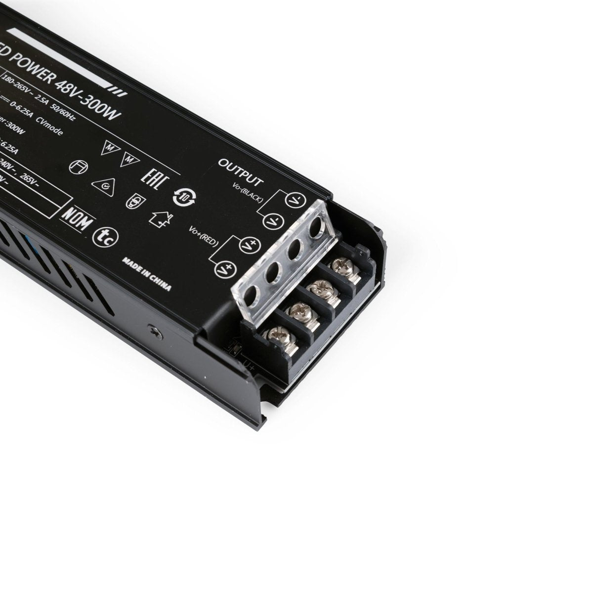 Fuente de alimentación 300W 48V - 6.25A - Alta eficiencia - IP20 - Barcelona Led-Material eléctrico
