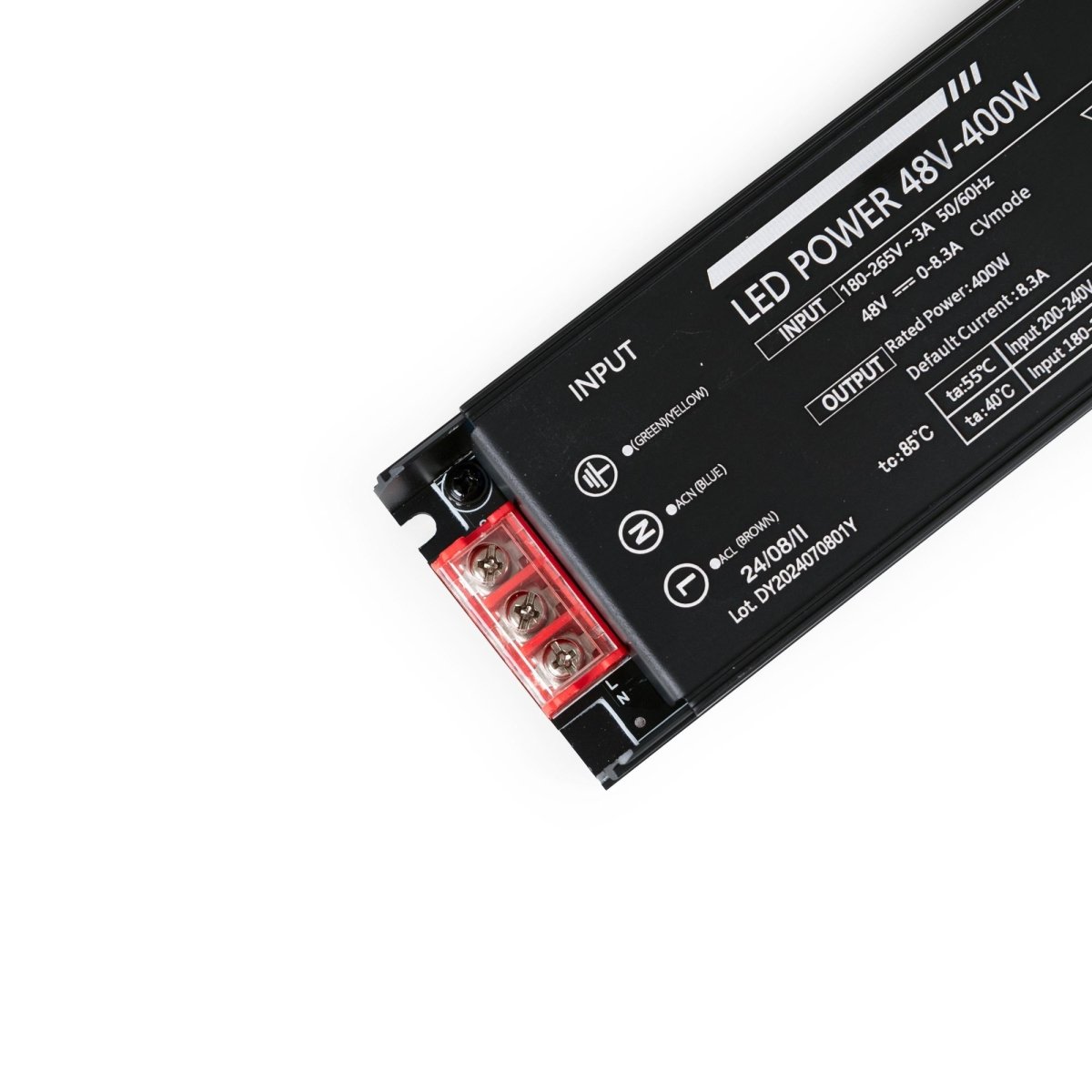 Fuente de alimentación 400W 48V - 8.3A - Alta eficiencia - IP20 - Barcelona Led-Material eléctrico