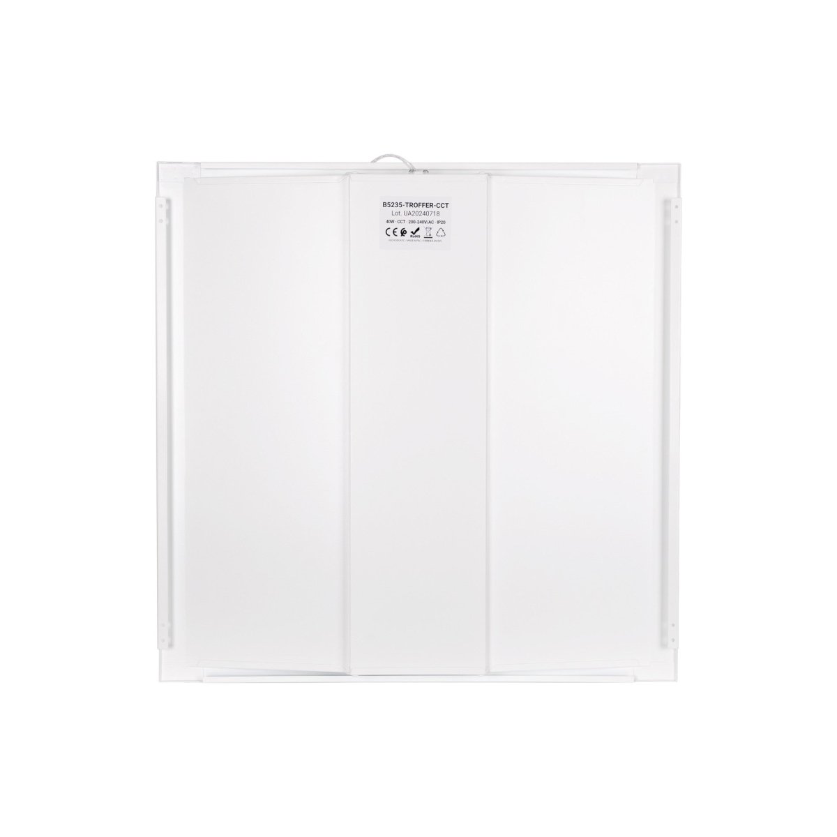 Panel LED Troffer empotrable 60x60cm - CCT - 40W - Chip OSRAM - Driver Philips - UGR18 - IP40 - Barcelona Led-
