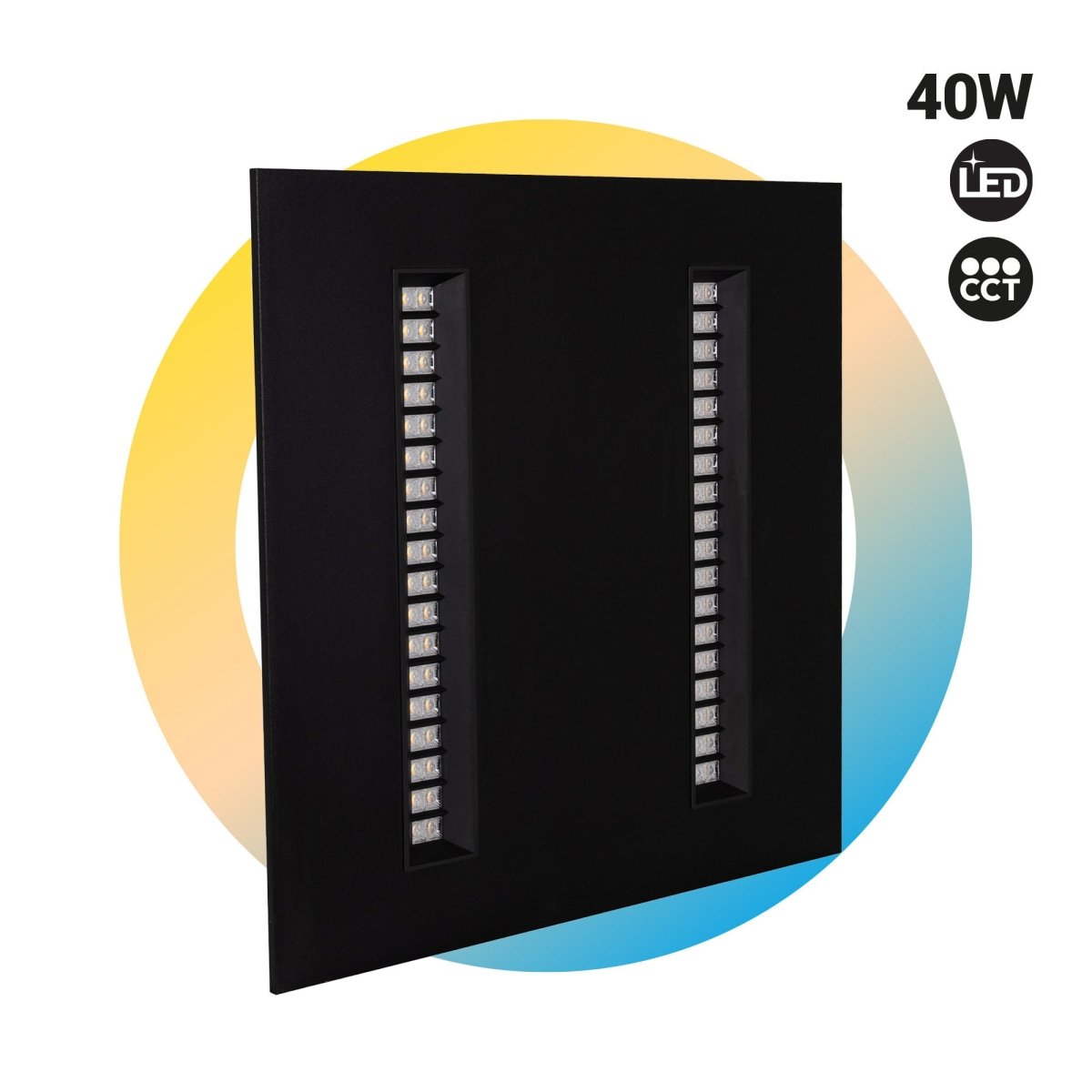 Panel LED empotrable 60x60cm - 40W - UGR18 - Driver PHILIPS - Chip OSRAM - IP40 - Barcelona Led-
