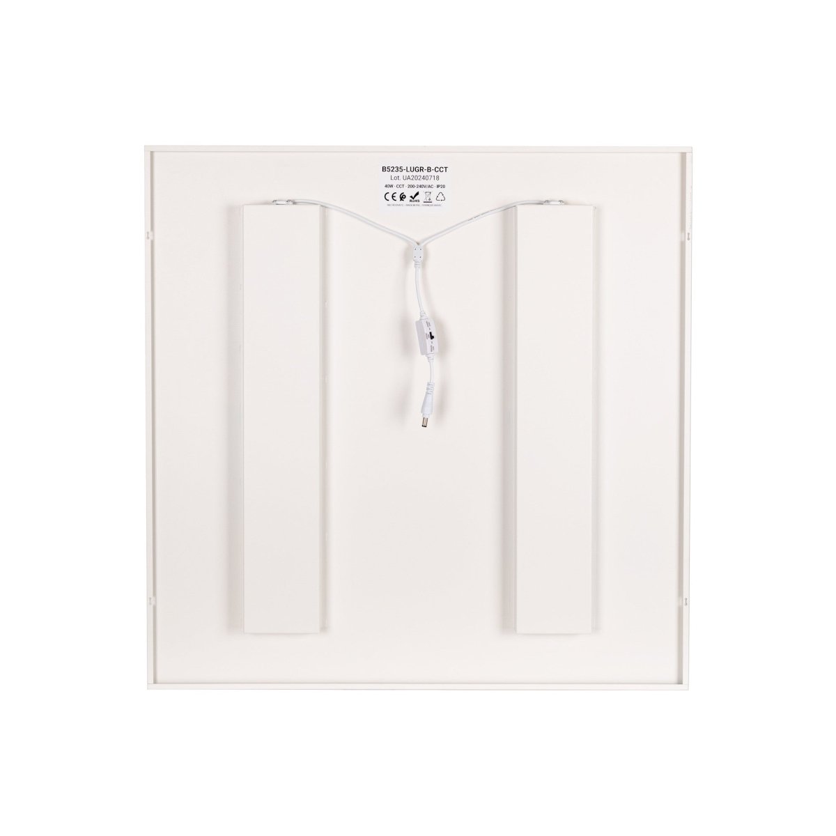 Panel LED empotrable 60x60cm - 40W - UGR18 - Driver PHILIPS - Chip OSRAM - IP40 - Barcelona Led-