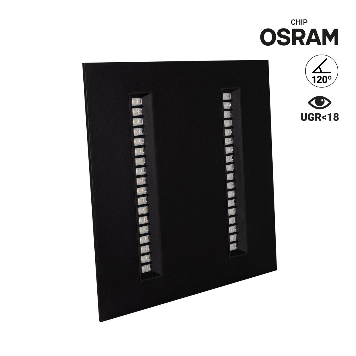 Panel LED empotrable 60x60cm - 40W - UGR18 - Driver PHILIPS - Chip OSRAM - IP40 - Barcelona Led-