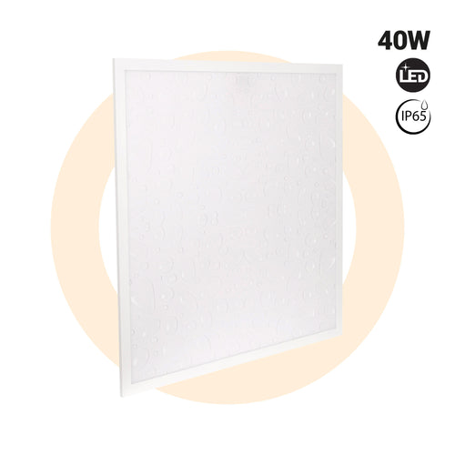 Recessed LED Panel Backlight 60x60cm - 40W - IP65 - 4000K - 120lm/W