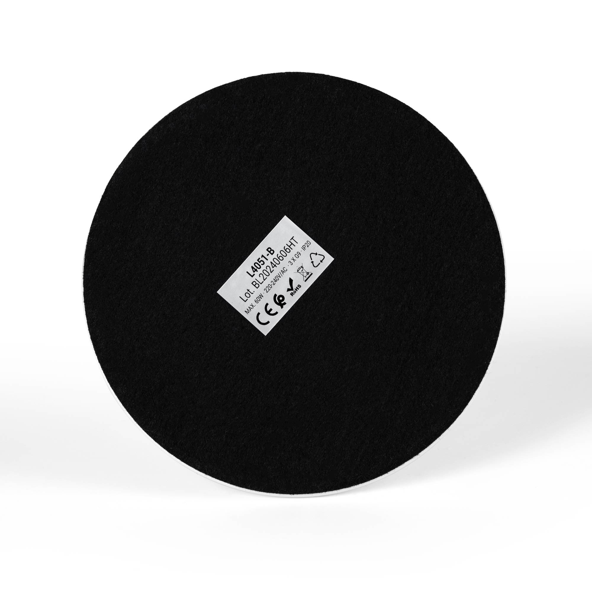 Lámpara de mesa de diseño "MART" - 3 x G9 (8)