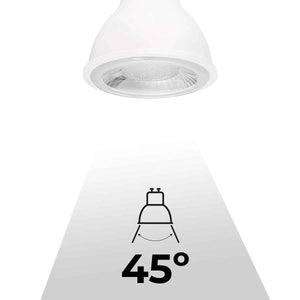 Bombilla LED GU10 - 7W - Regulable - Ø50mm - Óptica a 45º (5)