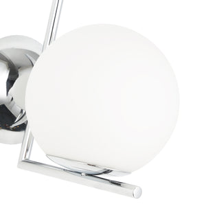 Aplique de pared bola cristal "ATOM" - E27 - Ø 15cm (10)