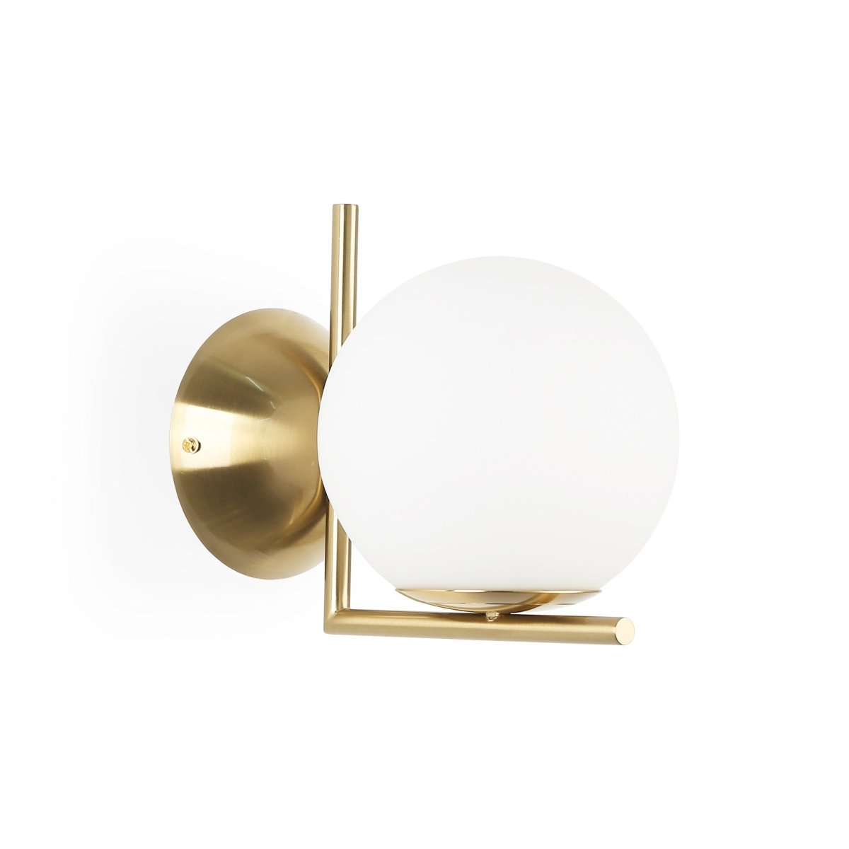 Aplique de pared bola cristal "ATOM" - E27 - Ø 15cm - Barcelona Led-Decoración
